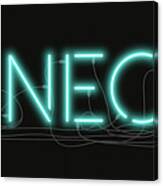 Shineonu - Neon Sign 1 Canvas Print