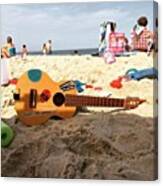 Shore Tunes #beach #baltimoremusician Canvas Print