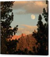 Sierra Eve Moonrise Canvas Print