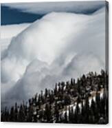 Sierra Stormclouds Canvas Print