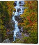 Silver Cascade Canvas Print