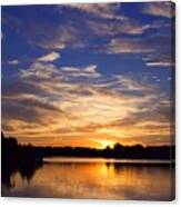 Silver Lining Canvas Print