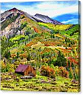 Silverton Fall Colors Colorado Canvas Print