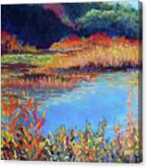 Simpaug Pond In October Canvas Print