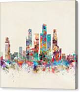 Singapore City Skyline Canvas Print