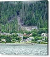 Landslide Sitka, Alaska Canvas Print