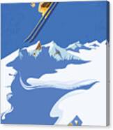 Sky Skier Canvas Print