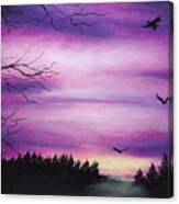 Skittle Skies Canvas Print