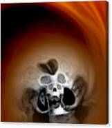 Skull Scope 3 Canvas Print