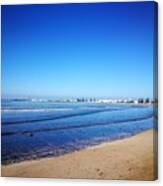 Sky, Sea And Sand Canvas Print