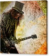 Slash - Guitarist Canvas Print