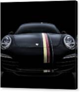 Black Porsche 911 Canvas Print