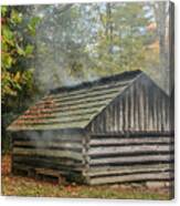 Smokey Mountain Smoke House Canvas Print