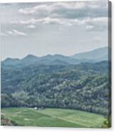 Smoky Mountain Scenic View Canvas Print