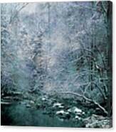 Smoky Mountain Winter Canvas Print