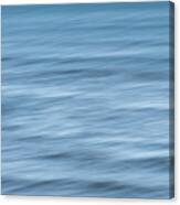 Smooth Blue Abstract Canvas Print