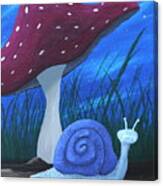 Snail Elliot Canvas Print