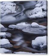 Snow And Ice Canvas Print