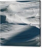 Snow Drift Canvas Print