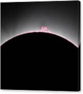 Solar Prominences Canvas Print