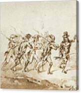 Soldiers' March Canvas Print