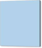 Solid Baby Blue Canvas Print