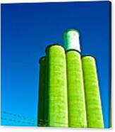 Solo Silos Canvas Print