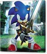Sonic And The Black Knight Canvas Print