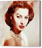 Sophia Loren,Vintage Movie Star Painting by Esoterica Art Agency - Fine ...