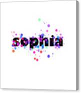 Sophia Canvas Print