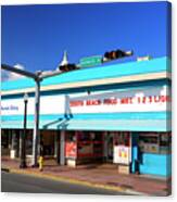 South Beach Food Market Florida Canvas Print