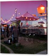 South Congress Food Trailers Serve Austin Patrons With Delectable Cuisine To Suit The Most Discerning Palates Canvas Print