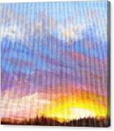 Southern Sunset Canvas Print