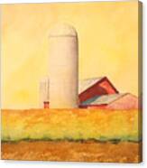 Soybean Field Canvas Print