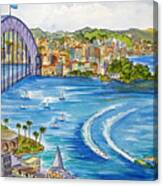 Spectacular Sydney Harbor Canvas Print