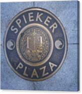 Spieker Plaza Monument At University Of California Berkeley Dsc6305 Canvas Print