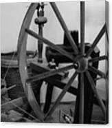 Spinning Wheel At Mount Vernon Canvas Print