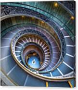 Spiraling Down Canvas Print