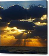 Spiritually Uplifting Sunrise Canvas Print