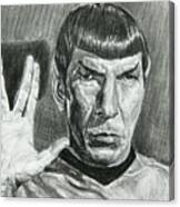 Spock Canvas Print