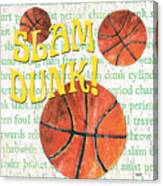 Sports Fan Basketball Canvas Print
