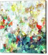 Spring Abstract Art / Vivid Colors Canvas Print