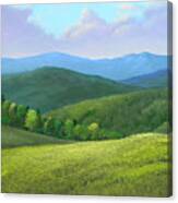 Spring Hills Canvas Print