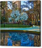 Spring In Madison Square Park Canvas Print