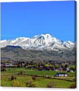 Spring View Of Squaw Butte Canvas Print