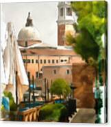 Ss Giorgio Maggiore From Giudecca Canvas Print