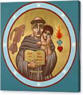 St Anthony Of Padua 134 Canvas Print