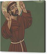 St Francis- Viriditas Canvas Print