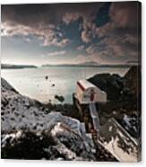 St Justinians Lifeboat Station Canvas Print