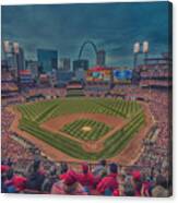 St. Louis Cardinals Busch Stadium Creative 15 Canvas Print